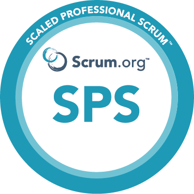 Scaled Professional Scrum (SPS) Zertifikat Scaled Professional Scrum (SPS) Zertifikat